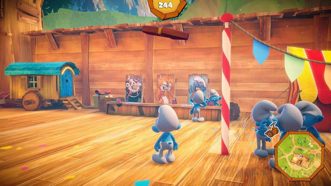 The Smurfs Village Party Русские субтитры CUSA 47540 Видеоигра на диске PS4 / PS5