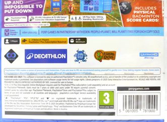 Badminton Time (требуется PS5 VR2) Английский язык PPSA 29562 Видеоигра на диске PS5