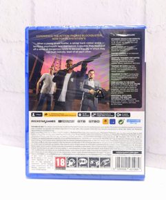 Grand Theft Auto V GTA 5 Русские субтитры PPSA 04263 Видеоигра на диске PS5