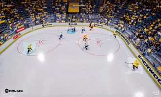 NHL 25 НХЛ 2025 Английский язык PPSA 18744 Видеоигра на диске PS5