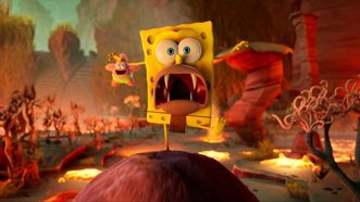 SpongeBob SquarePants The Cosmic Shake СпанчБоБ Русские субтитры PPSA 08135 Видеоигра на диске для PS5