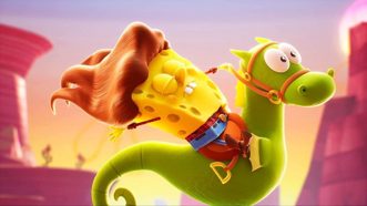 SpongeBob SquarePants The Cosmic Shake СпанчБоБ Русские субтитры PPSA 08135 Видеоигра на диске для PS5