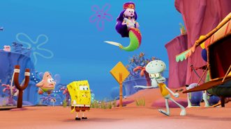 SpongeBob SquarePants The Cosmic Shake СпанчБоБ Русские субтитры PPSA 08135 Видеоигра на диске для PS5