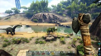 ARK Survival Evolved Русские субтитры Видеоигра на картридже Nintendo Switch