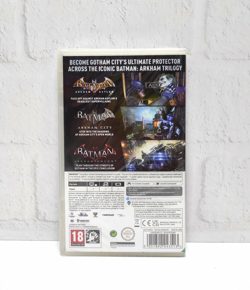 Batman Arkham Trilogy Русские субтитры Видеоигра на картридже Nintendo Switch