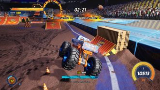 Hot Wheels Monster Trucks Stunt Mayhem Английский язык Видеоигра на картридже Nintendo Switch