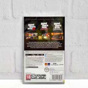 Grand Theft Auto The Trilogy Definitive Edition GTA Русские субтитры Видеоигра на картридже Nintendo Switch