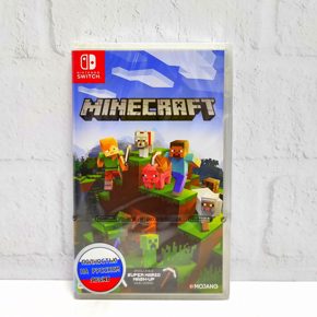 Minecraft Полностью на русском Видеоигра на картридже Nintendo Switch