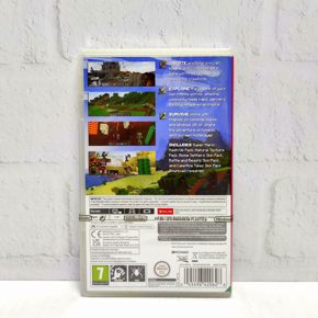 Minecraft Полностью на русском Видеоигра на картридже Nintendo Switch