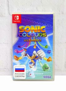 Sonic Colours Ultimate Русские Субтитры Видеоигра на картридже Nintendo Switch