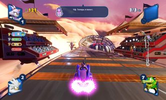 Team Sonic Racing Русские субтитры Видеоигра на картридже Nintendo Switch