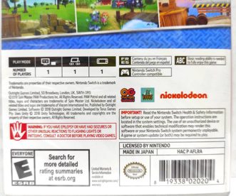 PAW Patrol On a Roll Щенячий Патруль Английский язык Видеоигра на картридже Nintendo Switch