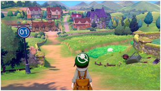 Pokemon Sword Английский язык Видеоигра на картридже Nintendo Switch
