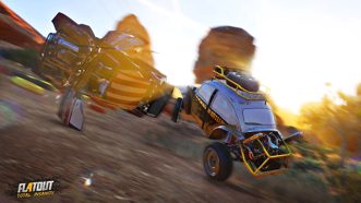 FlatOut 4 Total Insanity Русские субтитры Видеоигра на диске Xbox One / Series