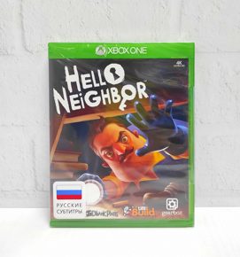 Hello Neighbor Привет Сосед Русские субтитры Видеоигра на диске Xbox One / Series