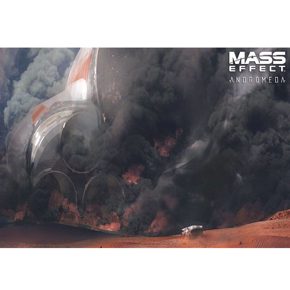 Mass Effect Andromeda Русские субтитры ОБЛОЖКА на русском Видеоигра на диске Xbox One / Series