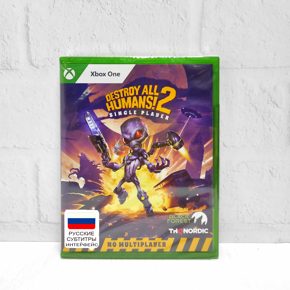 Destroy All Humans 2 Single Player Русские субтитры Видеоигра на диске Xbox One / Series
