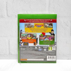 Monopoly Family Fun Pack Монополия Семейный развлекательный набор Русские субтитры Видеоигра на диске Xbox One / Series