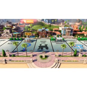 Monopoly Family Fun Pack Монополия Семейный развлекательный набор Русские субтитры Видеоигра на диске Xbox One / Series